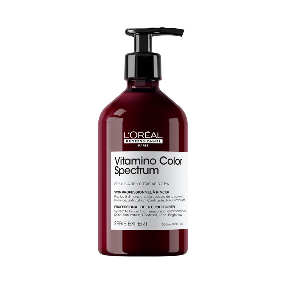Soin Concentré Fixateur du Spectre Coloriel Vitamino Color Spectrum L'Oréal 500ml - hairStore.fr