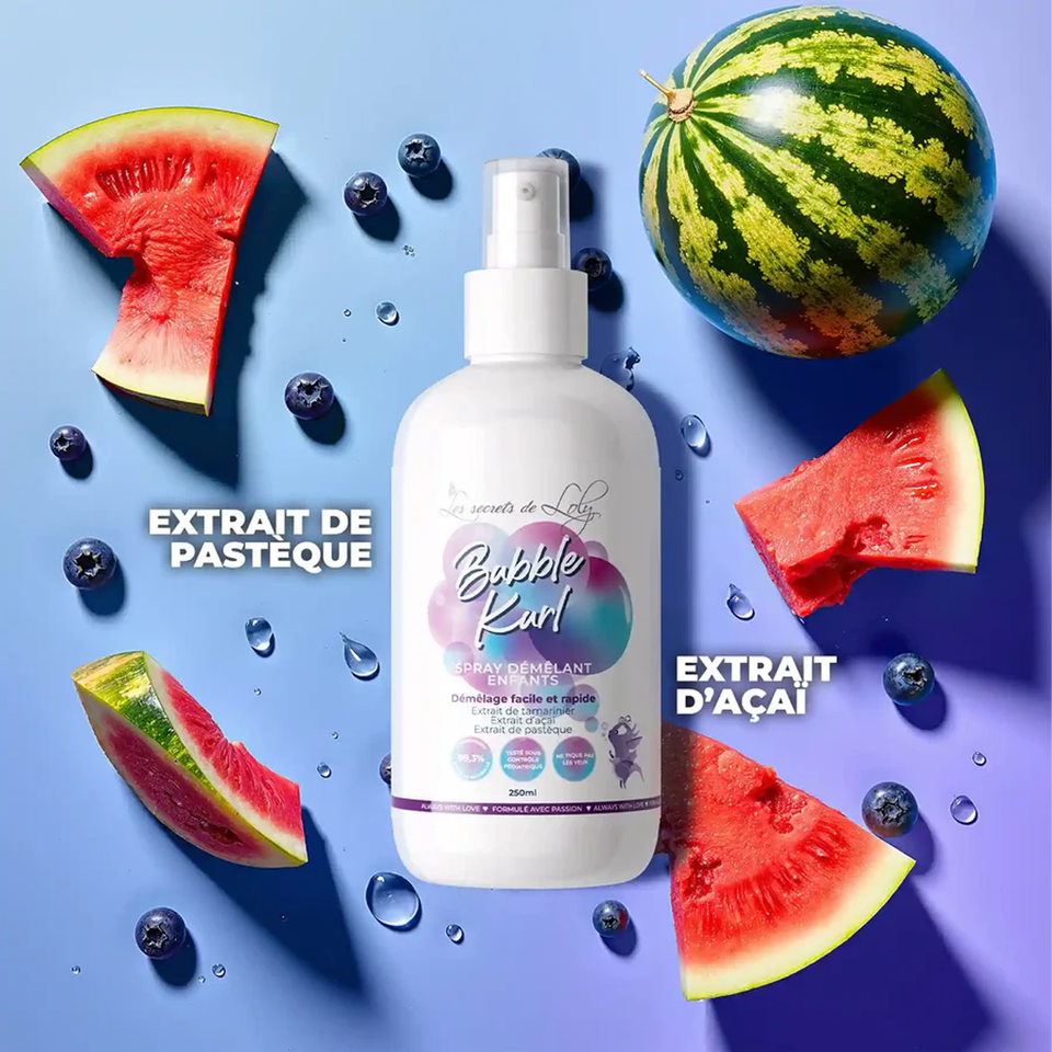 Bubble Kurl Spray démêlant enfants Les Secrets de Loly 250 ml