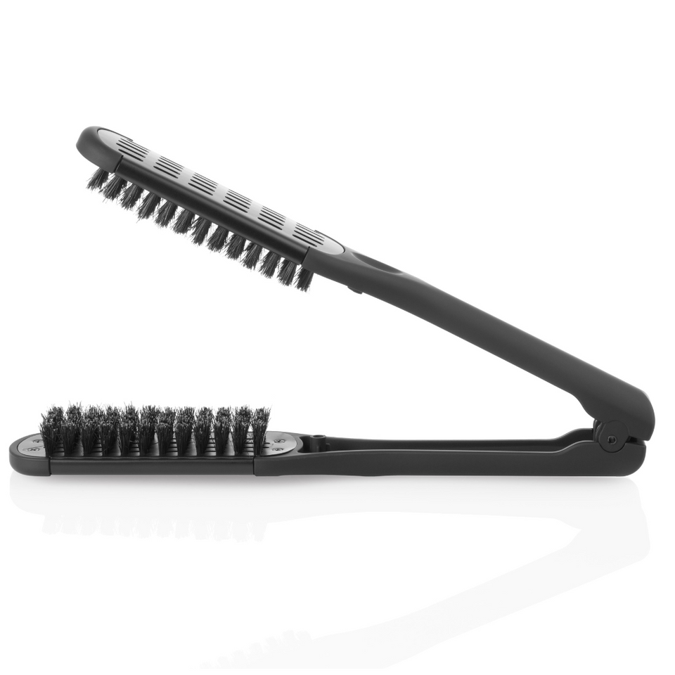 Double Brosse Chauffante Lissante 23,5cm- hairStore.fr