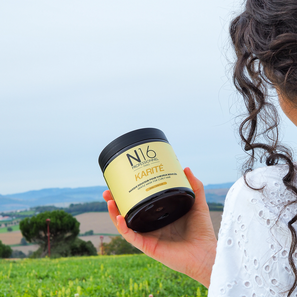 Masque Douceur Karité Cheveux Bouclés N16 Professionnel 500 ml
