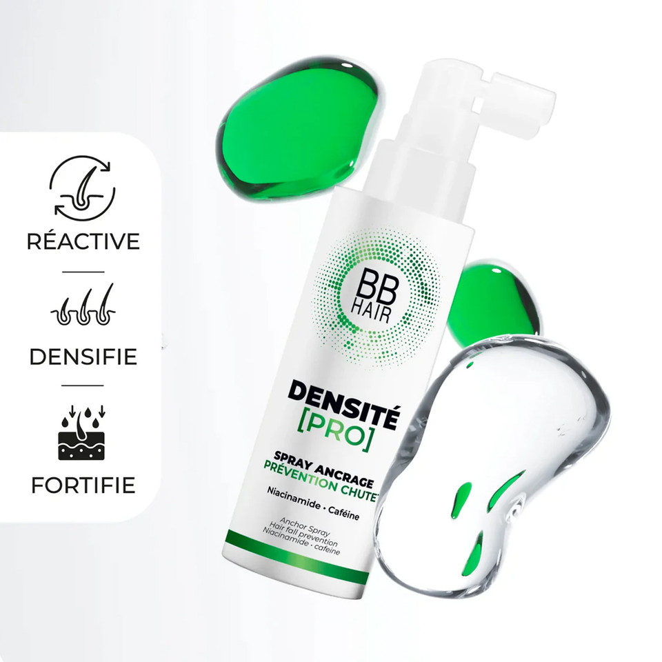 Spray Ancrage Prévention Chute Densité Pro BBHair Générik 100 ml