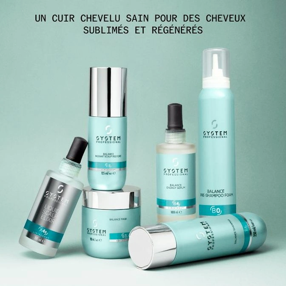 Pré-Shampooing Foam Balance B0 200 ml System Professional - hairStore.fr