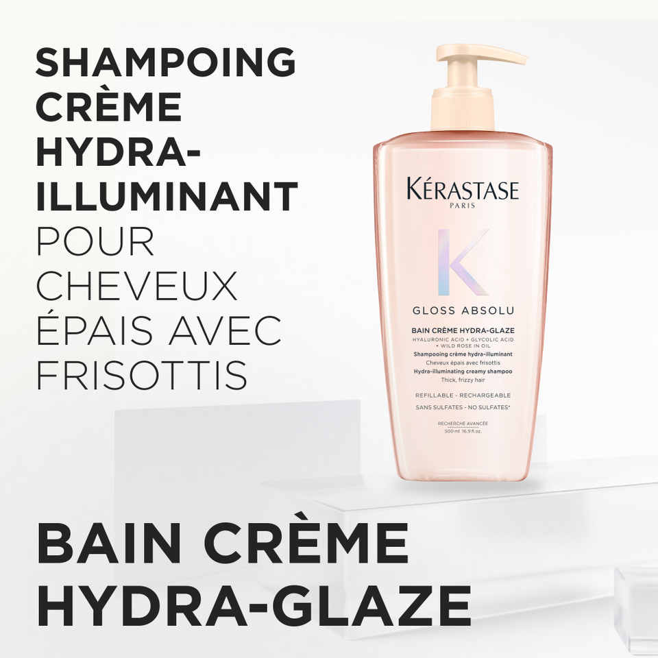 Kérastase Gloss Absolu Bain Crème Hydra-Glaze rechargeable 500ml