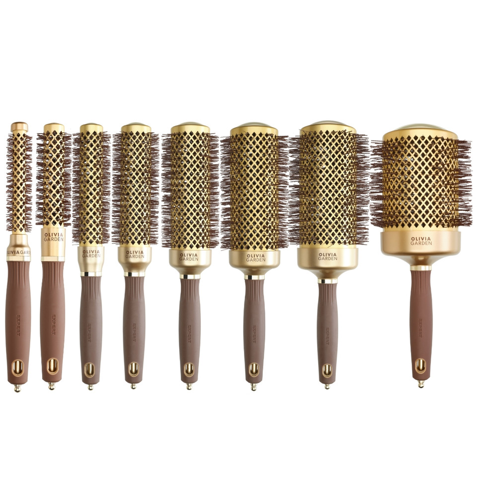 Expert Blowout Shine Wavy Bristles Gold&Brown