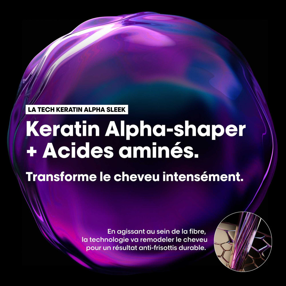 Soin Lissant Keratin Alpha Sleek 200ml- hairStore.fr