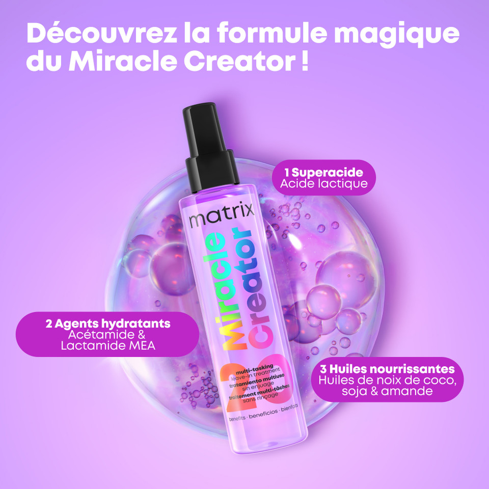 Miracle Creator Spray multi-bénéfices pour tous les types de cheveux 100ml