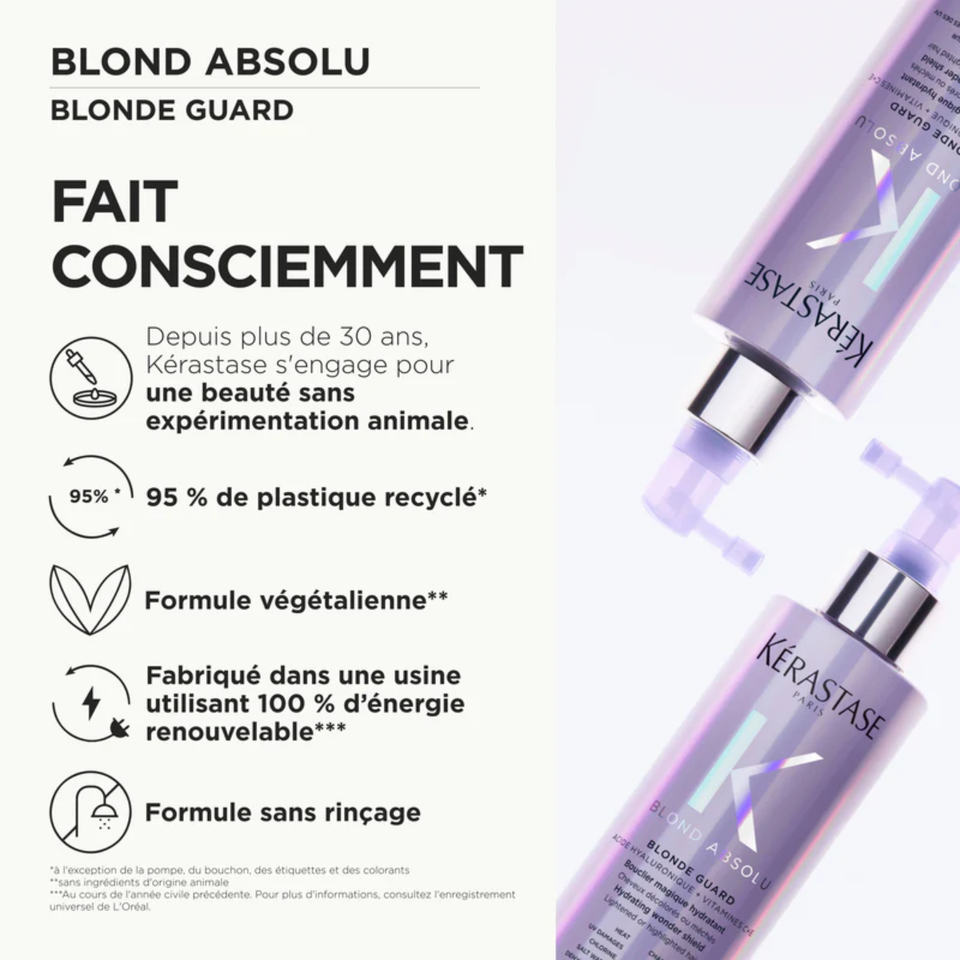 Blonde Guard Blond Absolu Kérastase 190ml - hairStore.fr