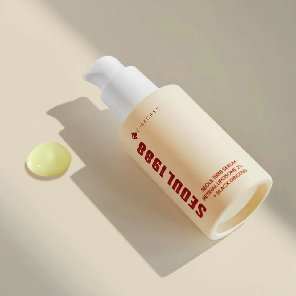 Sérum Seoul 1988 Serum: Retinal Liposome 2% + Black Ginseng K-Secret - Anti-Âge