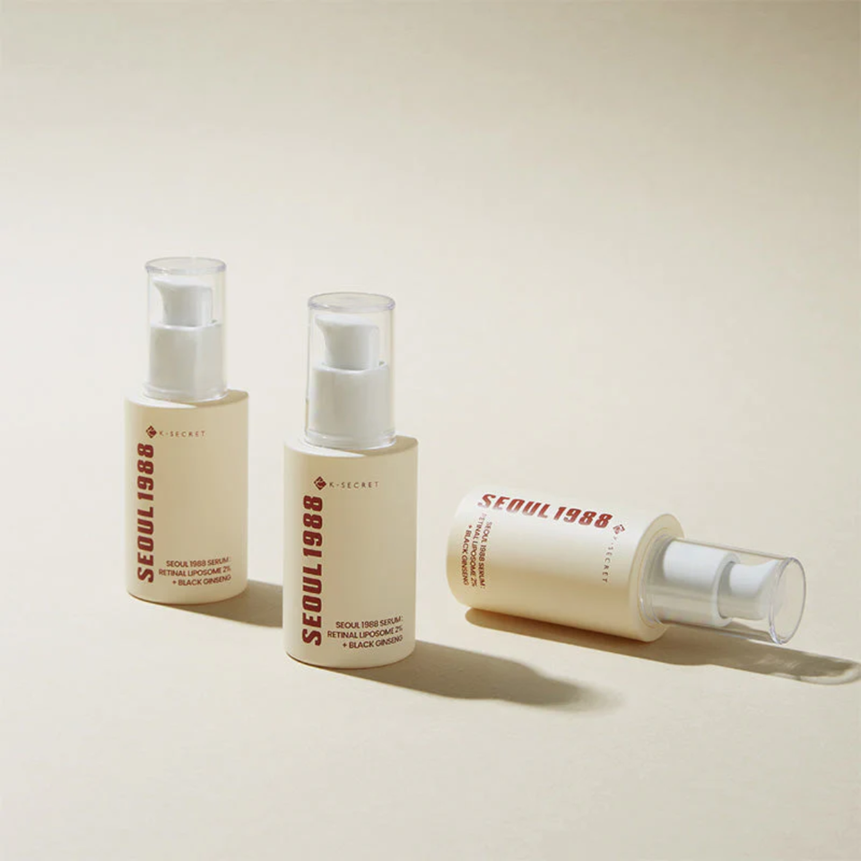 Sérum Seoul 1988 Serum: Retinal Liposome 2% + Black Ginseng K-Secret - Anti-Âge