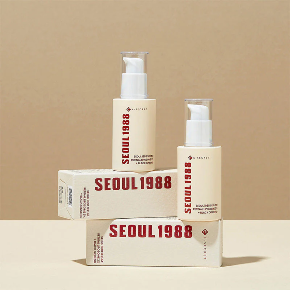 Sérum Seoul 1988 Serum: Retinal Liposome 2% + Black Ginseng K-Secret - Anti-Âge