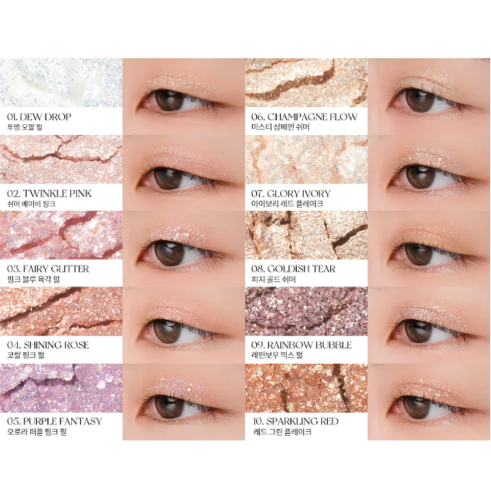 Soin Visage BETTER THAN PALETTE "Light & Glitter Garden" Rom&nd