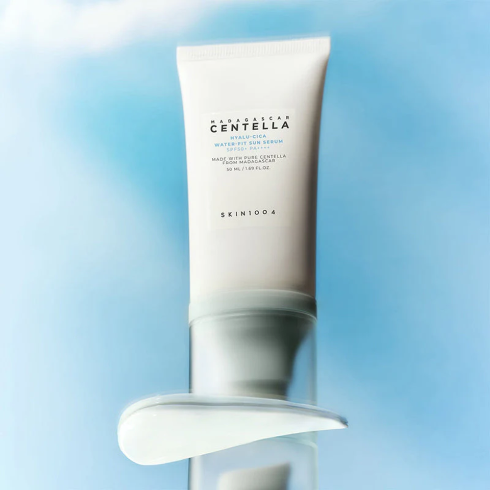Crème Solaire Madagascar Centella Hyalu-Cica Water-Fit Sun Serum SKIN1004 - Protection Solaire - 50 ml