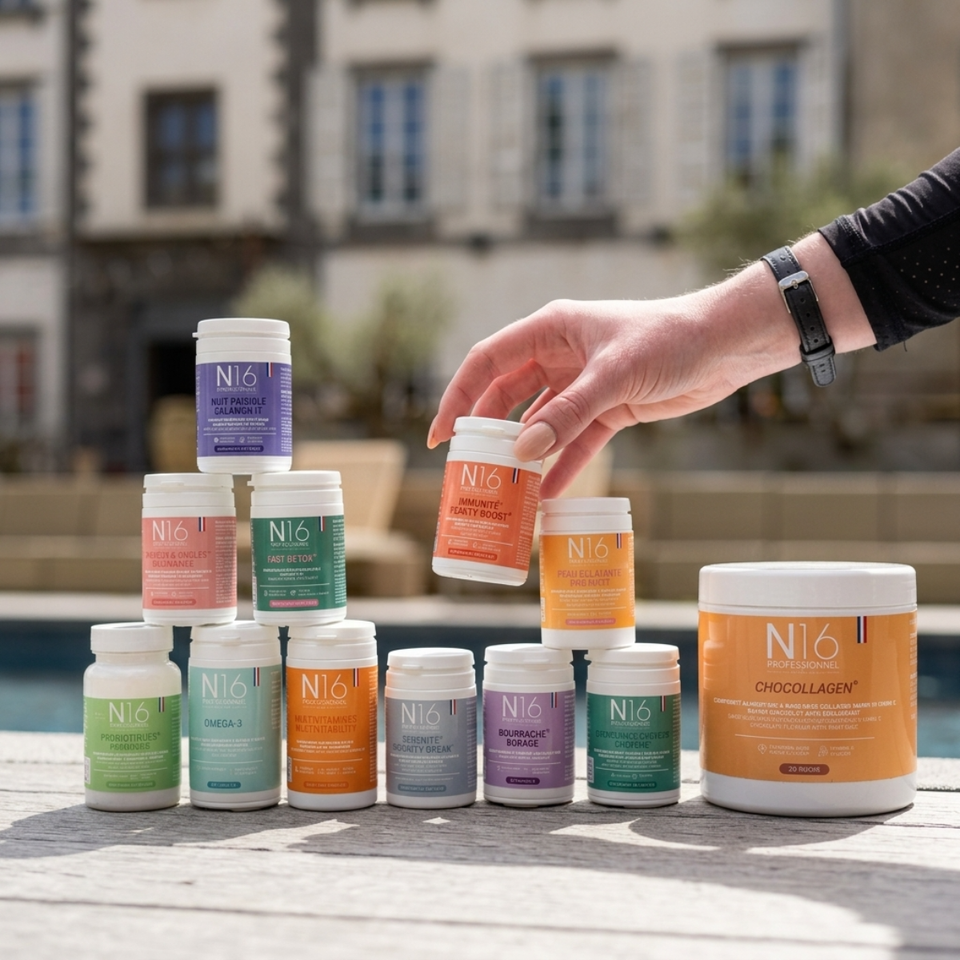 Immunité Complément Alimentaire N16 Professionnel - hairStore.fr