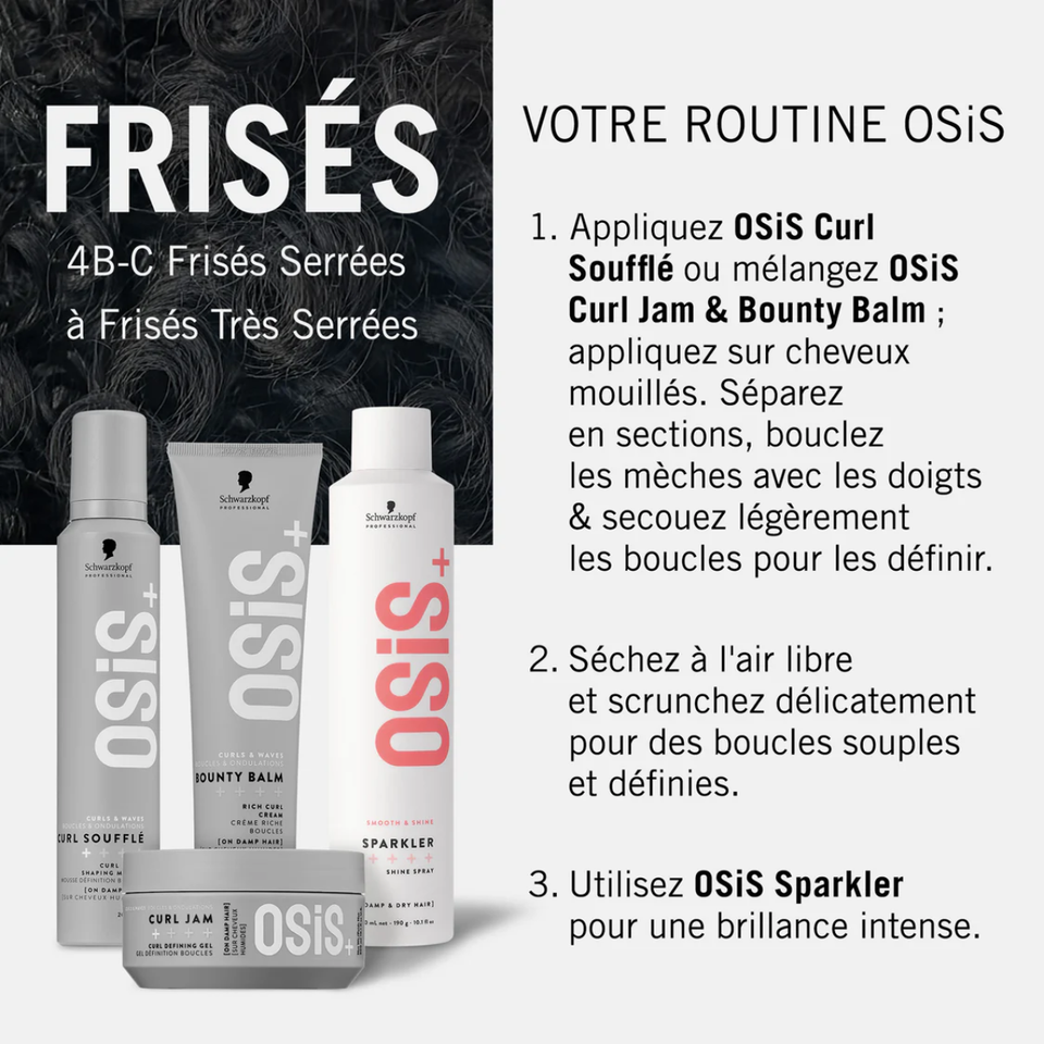Spray Raviveur Boucles Curl Retouch Osis+ Schwarzkopf - 200ml