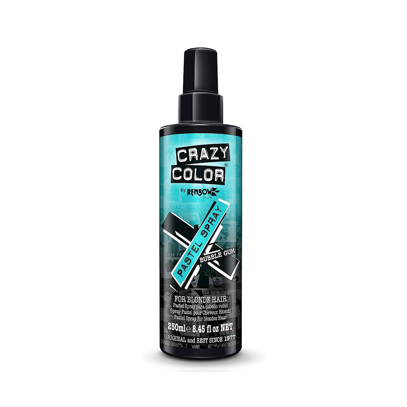 Spray Pastel Crazy Color Bubble Gum