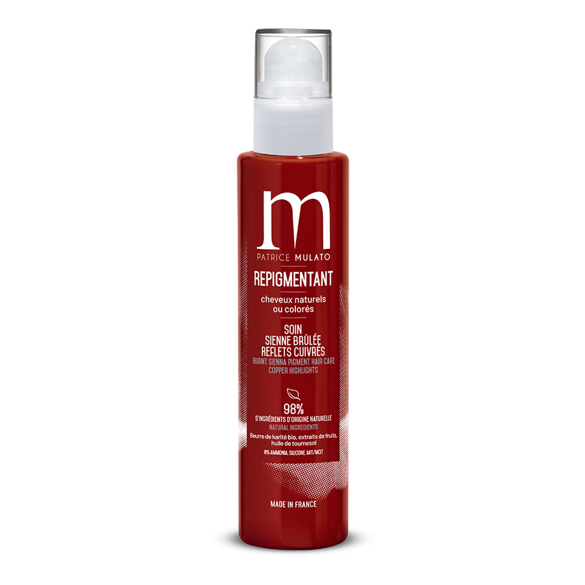 Soin Repigmentant Sienne Brulee 200ml - Mulato