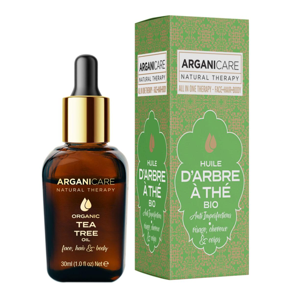 Huile Arbre à Thé Bio Arganicare 30ml - hairStore