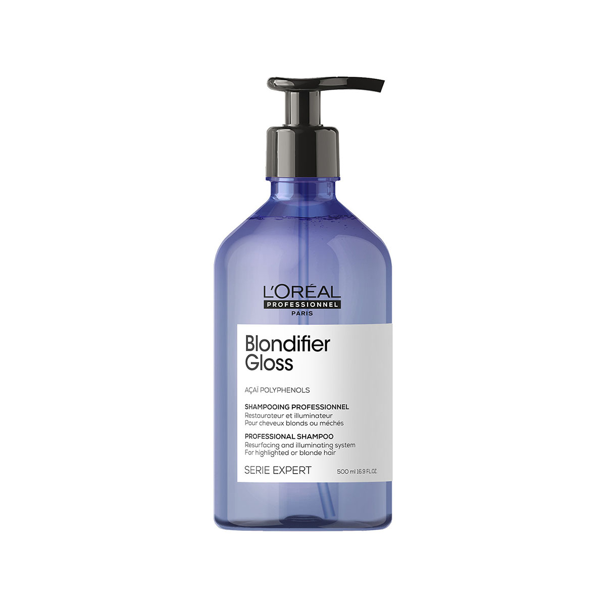 Blondifier Gloss Shampoing Illuminateur Cheveux Blonds L'Oréal 500ml