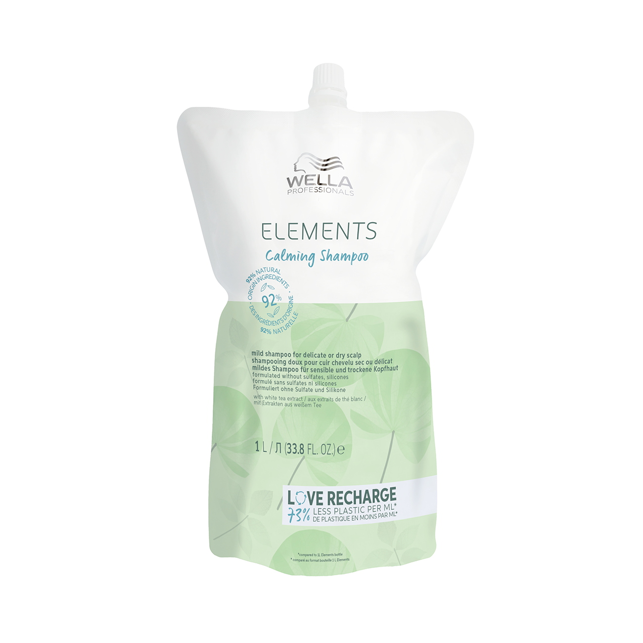 Elements Shampoing Calming Wella Recharge 1000ml