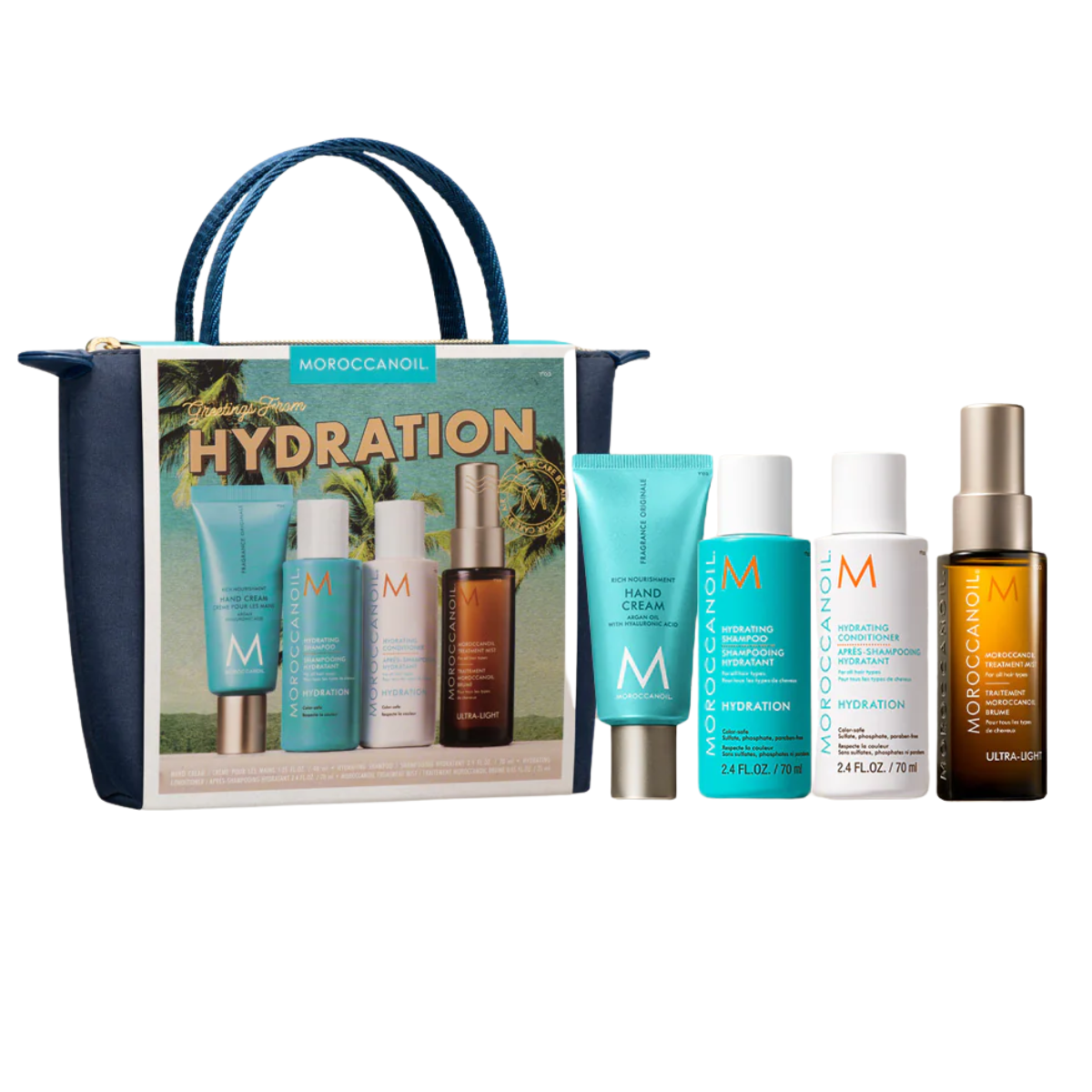 Coffret de Voyage Hydratation Moroccanoil