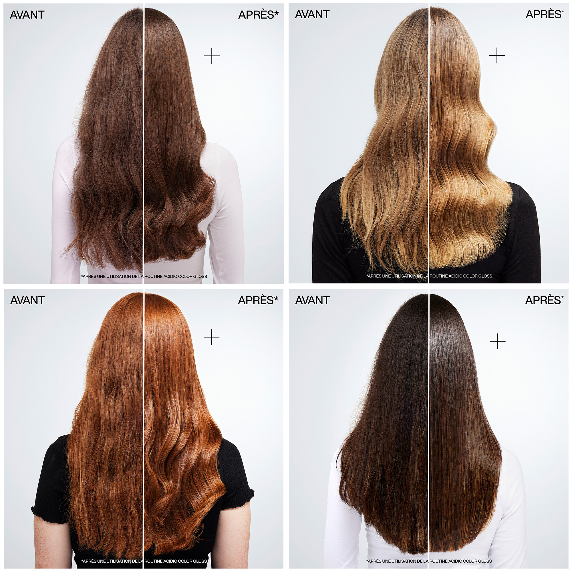 Après-shampooing Redken Acidic Color Gloss - 300ml, Pour Cheveux Colorés, Protège Et Fait Briller