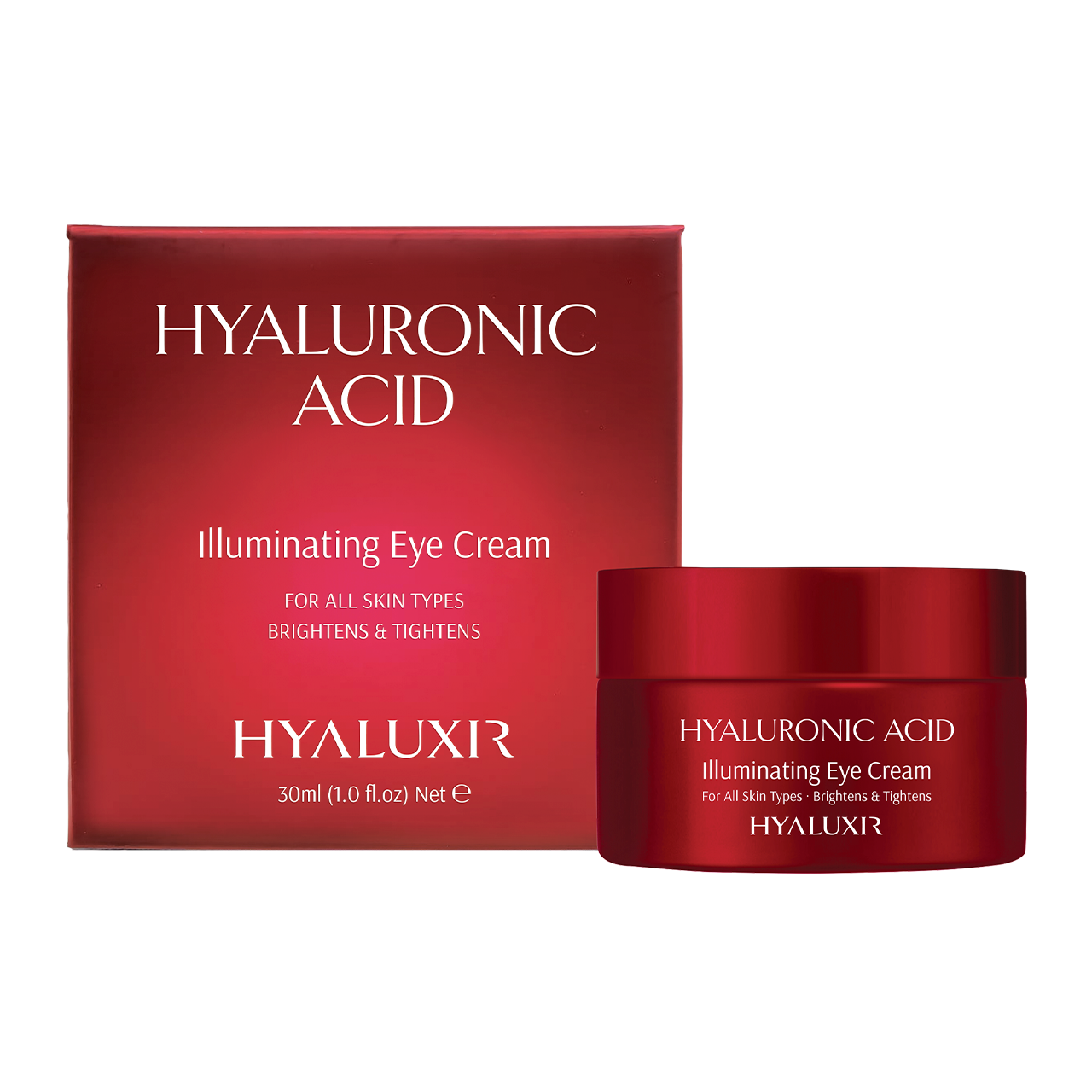 Crème contour des yeux à l'Acide Hyaluronique 30ml