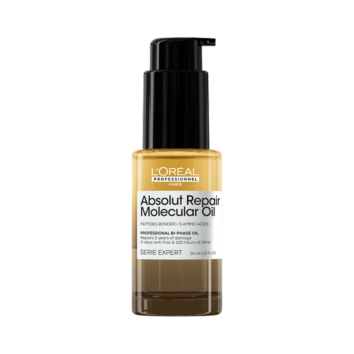 Huile Bi-Phase Réparatrice Absolut Repair Molecular L'Oréal Professionnel 30ml