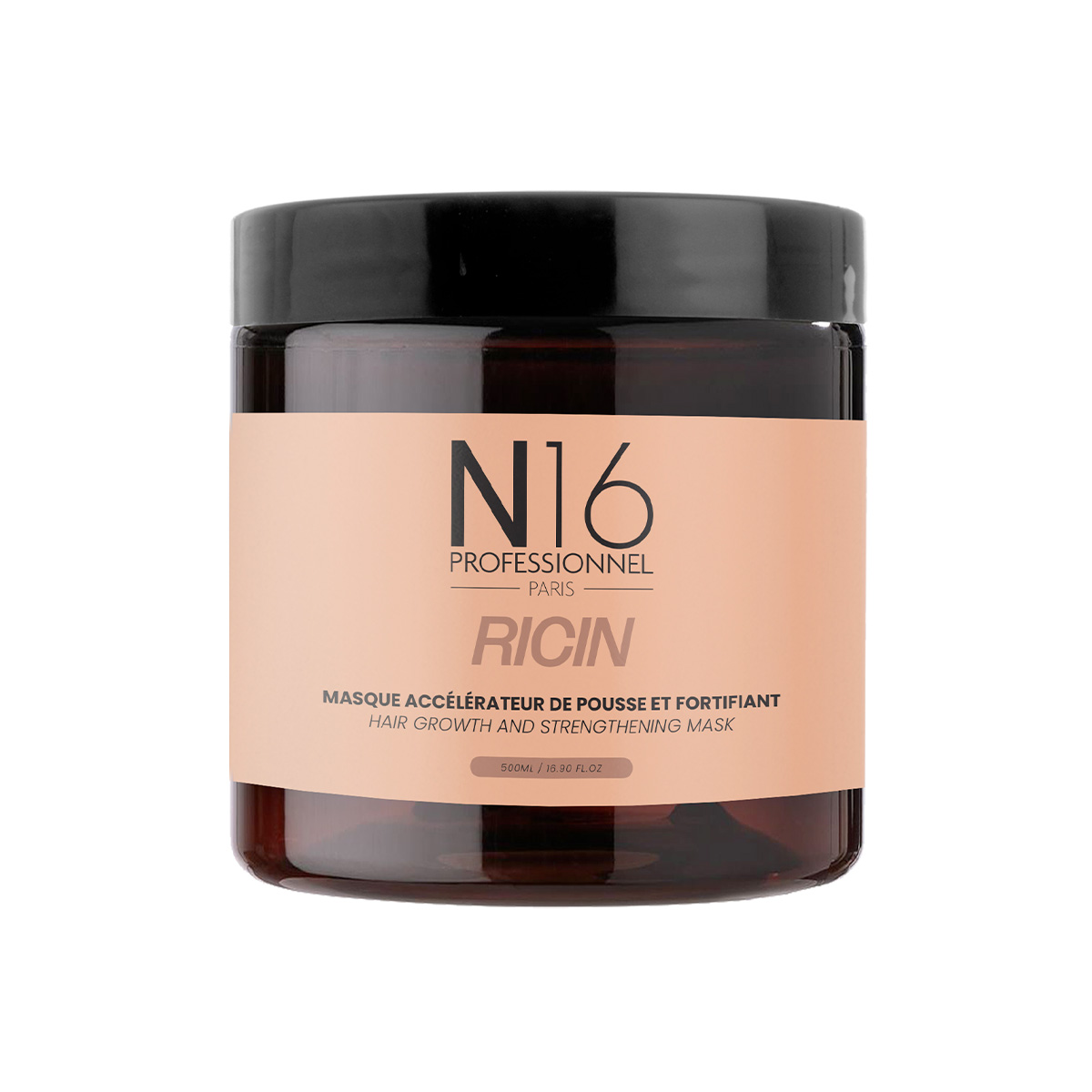 Masque Ricin Accélérateur de Pousse N16 Professionnel 500 ml