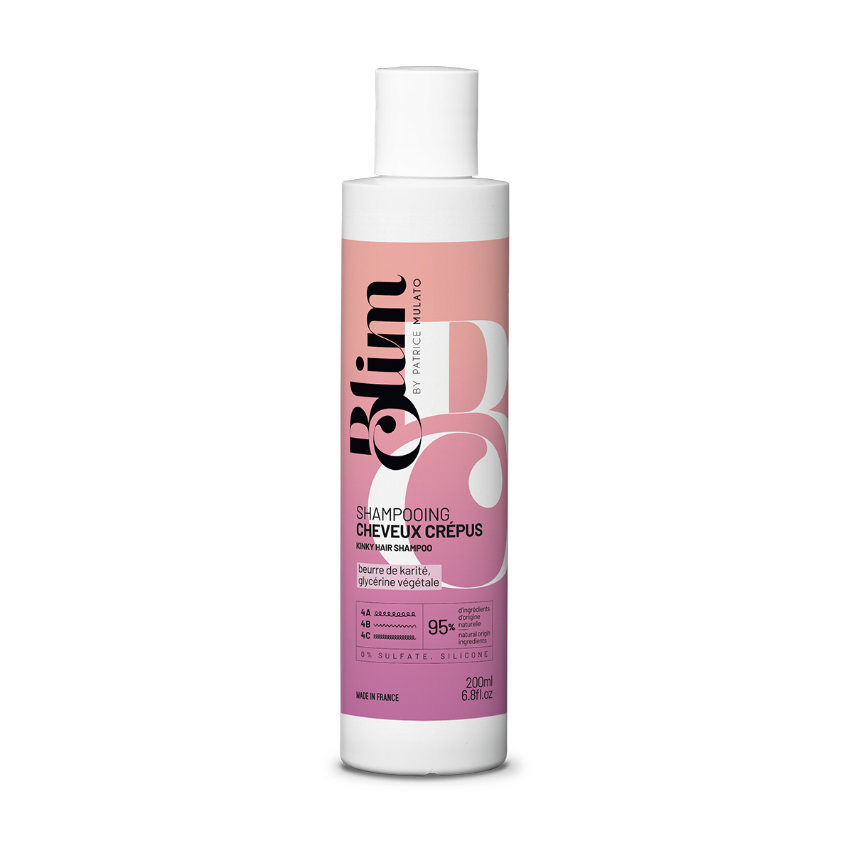 Shampooing Cheveux Crépus Blim by Mulato 200 ml
