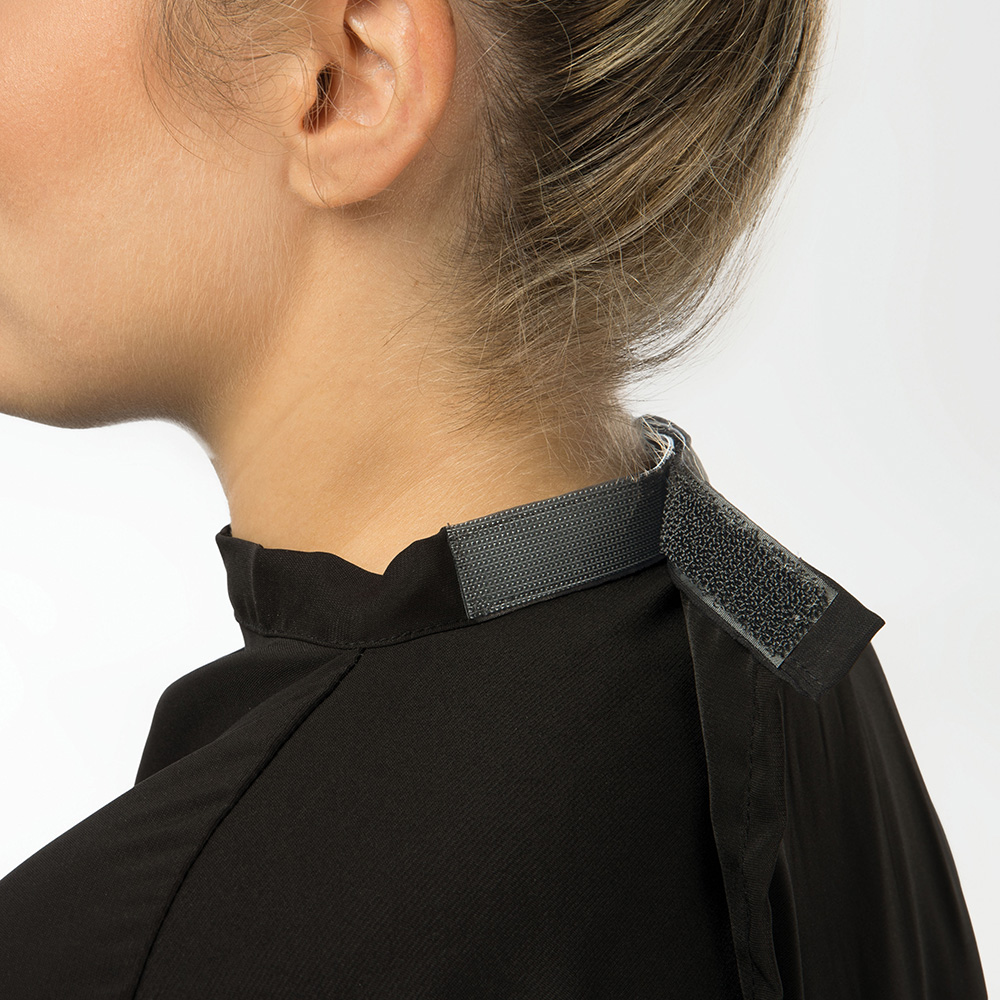Cape de coupe professionnelle Fermeture Velcro Ajustable