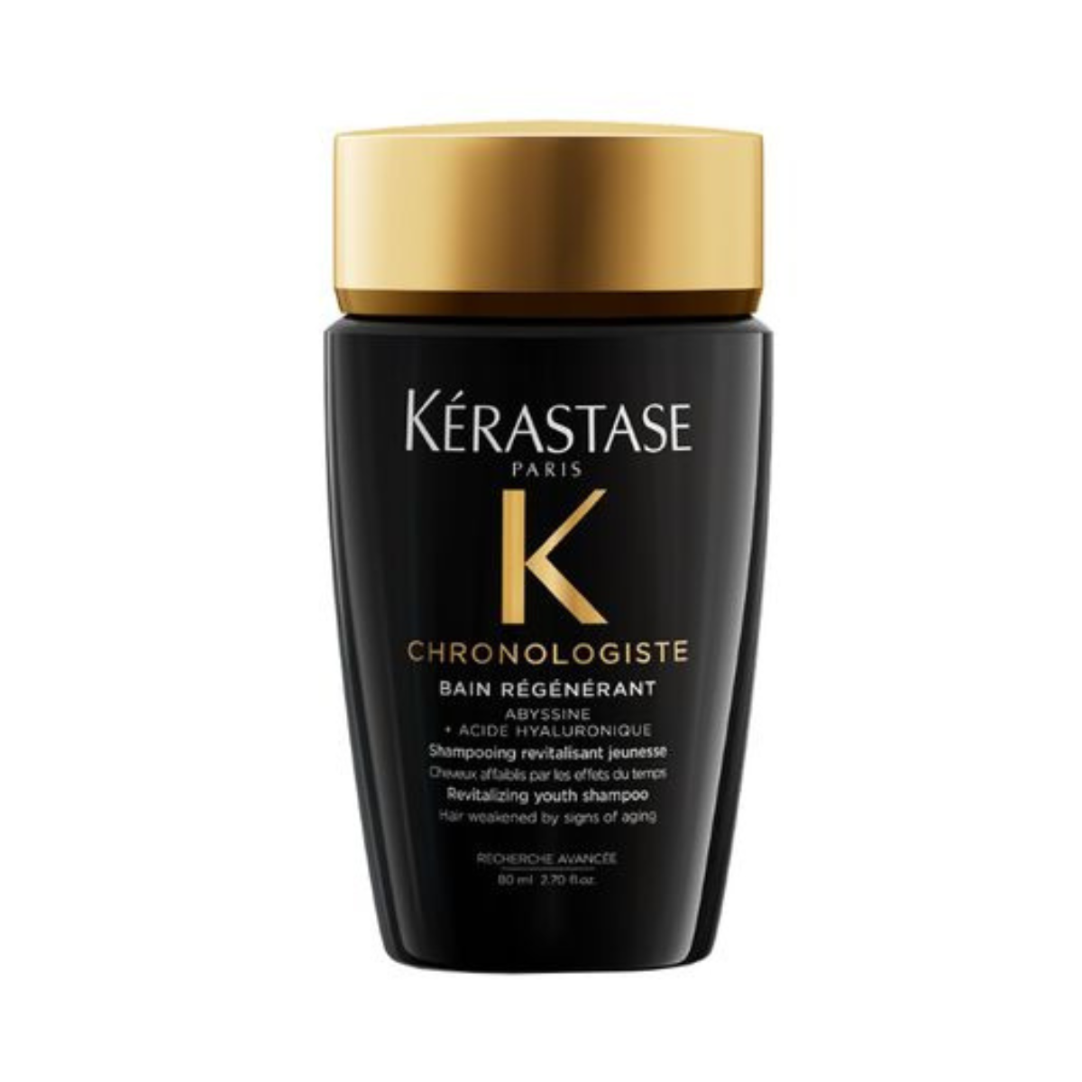 Bain Régénérant Chronologiste Kérastase - Shampooing Soin Régénérant Premium - 80 ml