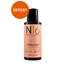 Shampooing Ricin Accélérateur de Pousse N16 Professionnel 100 ml