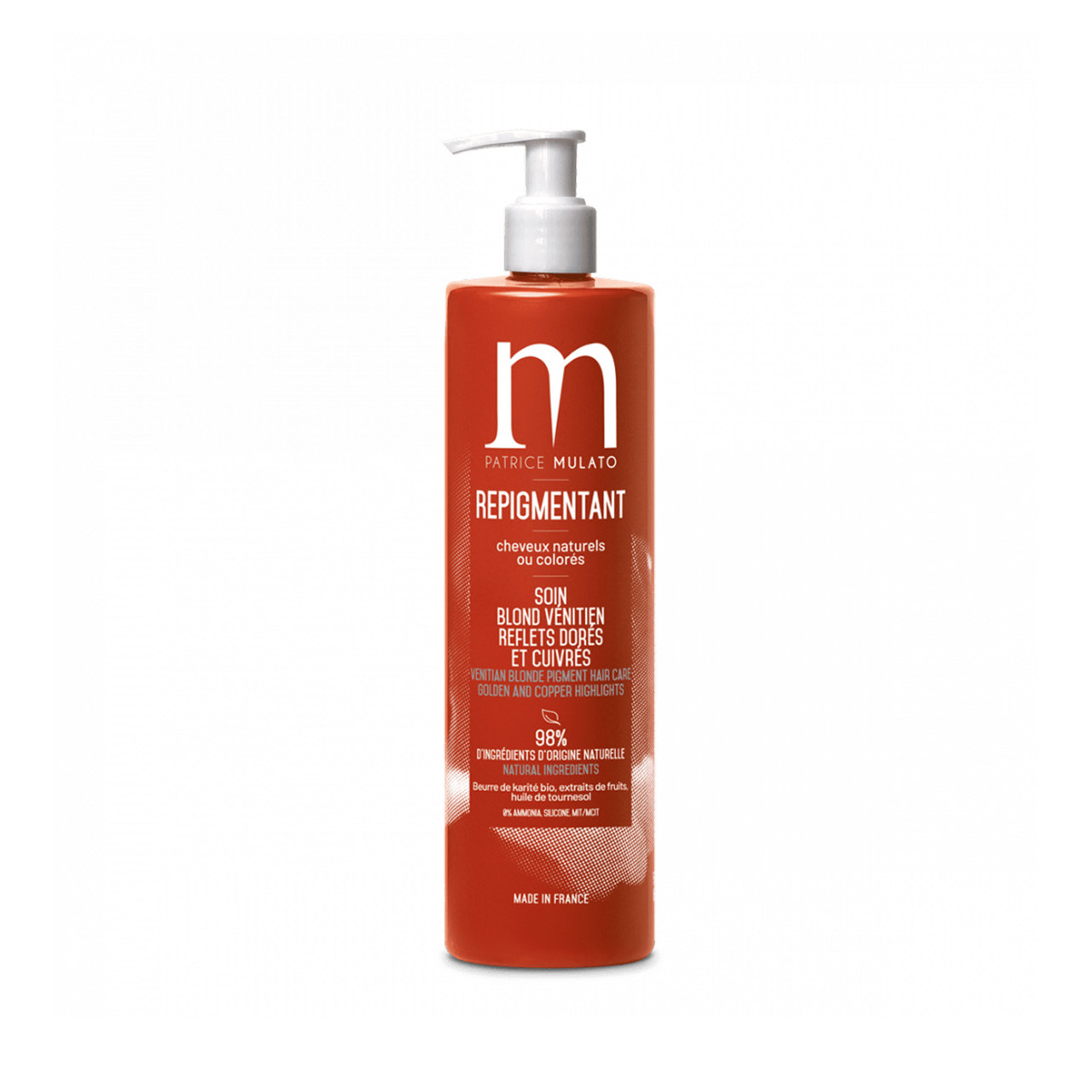 Soin Repigmentant Blond Venitien 500ml - Mulato
