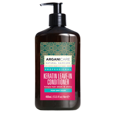 Soin Sans Rinçage Keratin Cheveux Secs Arganicare 400ml