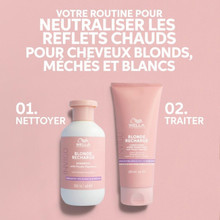 Shampooing Blonde Recharge Invigo Wella 300ml