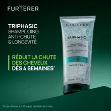 René Furterer Shampoing Antichute Longévité Triphasic 50 ml - hairStore.fr