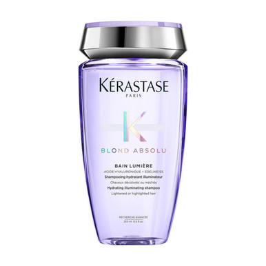 Bain Lumière Blond Absolu Kérastase - Shampooing Blond Anti-Jaune - 250 ml
