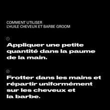 Groom - Huile Cheveux et Barbe 30ml - hairStore.fr