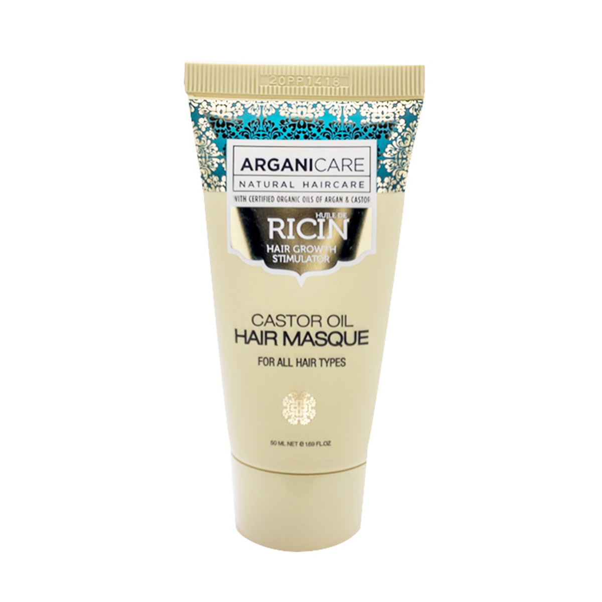 Hair Masque Huile De Ricin Arganicare 50ml