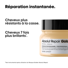 Absolut Repair Masque Restructurant Doré Cheveux Abîmés L'Oréal 250ml