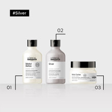 Silver Shampoing Déjaunisseur Pour Cheveux Gris L'Oréal 300ml - hairStore.fr