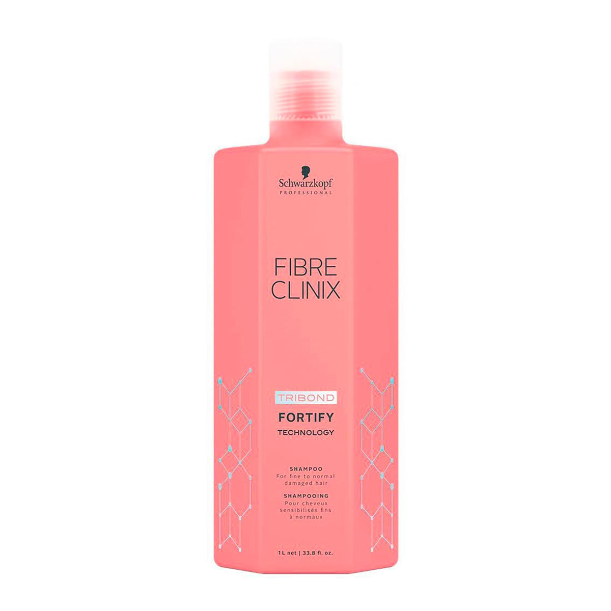Shampooing Fortifiant Fibre Clinix Schwarzkopf 1L