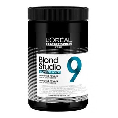 Poudre Eclaircissante 9 tons Blond Studio L'Oréal Professionnel 500g