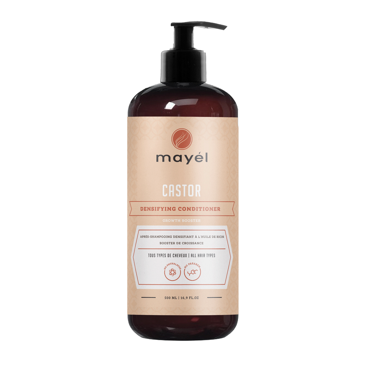 Après-Shampooing Densifiant à l’huile de Ricin Mayel 500ml