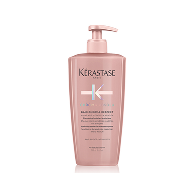 Bain Chroma Absolu Kérastase - Shampooing Cheveux Colorés Éclat - 500 ml