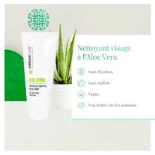 Nettoyant Hydratant Visage à L'Aloe Vera Arganicare 100ml