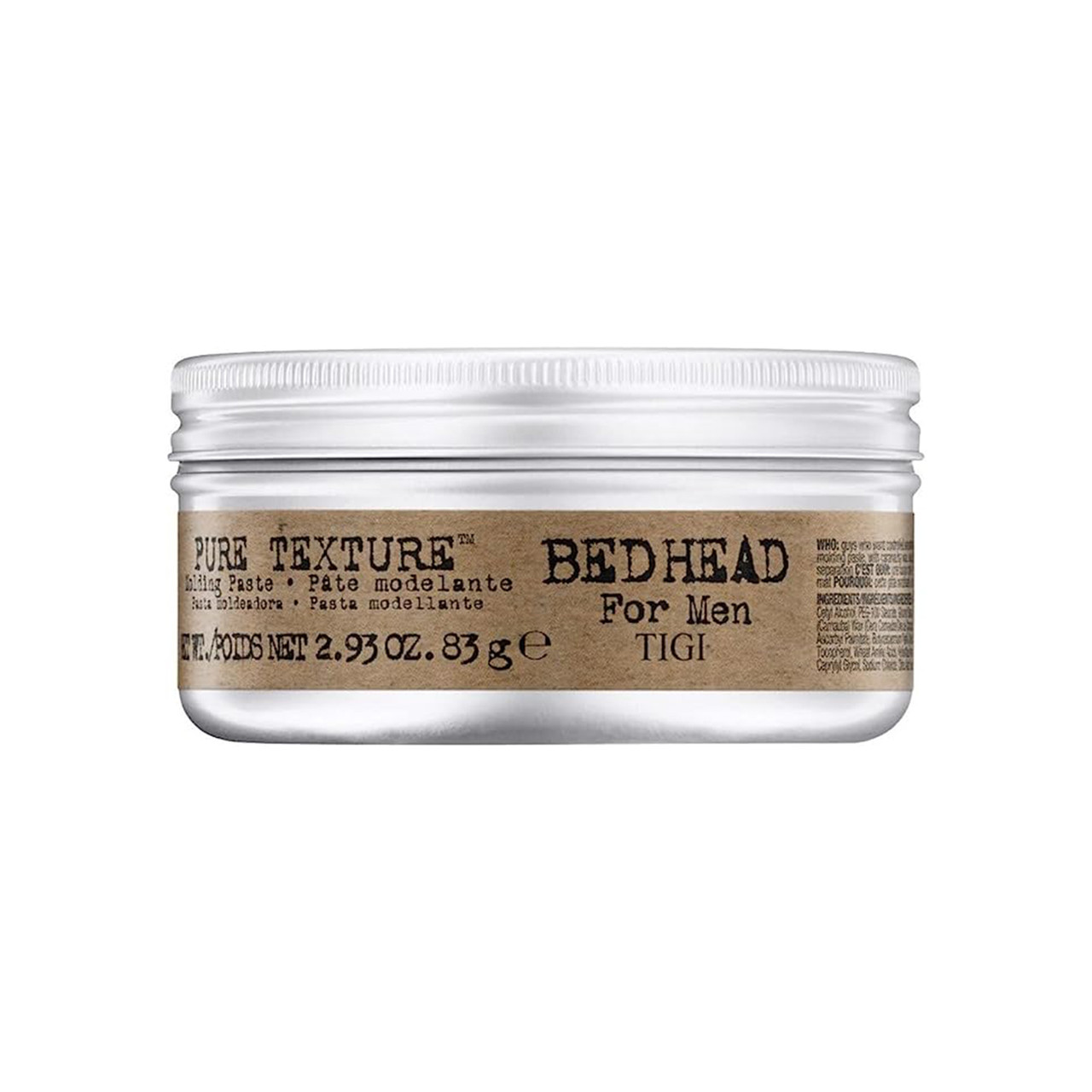 Pâte Modelante Pure Texture For men Tigi 83 g