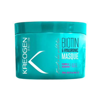 Masque Nourrissant Et Réparateur à la Biotine - Cheveux Colorés Kreogen 500ml