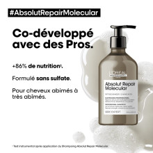 Shampooing Absolut Repair Molecular L'Oréal Professionnel 500 ml
