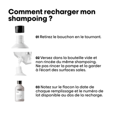 Éco-Recharge Shampooing Silver L'Oréal 500ml